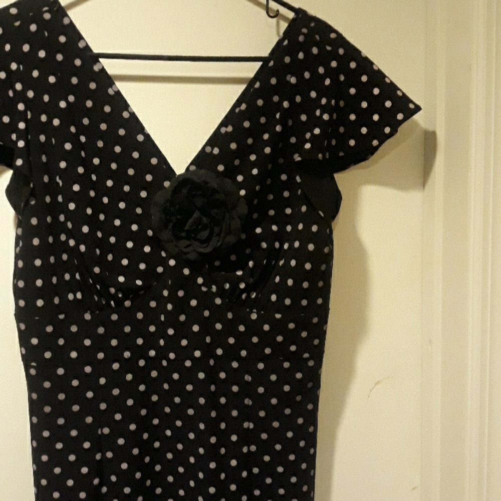 Stop Staring polka dot dress